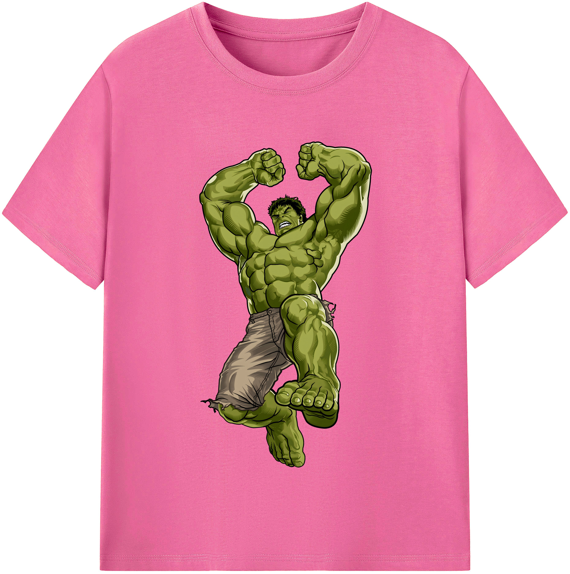 （画像用） アベンジャーズ The Avengers レディースカジュアルプリントTシャツ（綿100％）